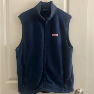 Vineyard Vines Vest, Blue, Medium